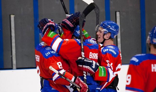 Photo hockey Les KHLers continuent leur dmonstration - KHL - Kontinental Hockey League