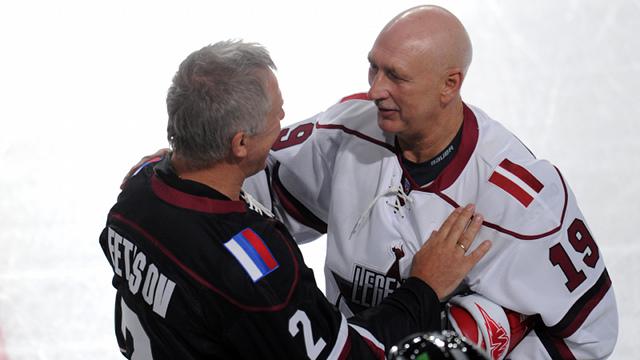 Photo hockey Les Lgendes rgalent - KHL - Kontinental Hockey League