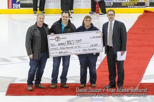 Photo hockey LHJMQ : La fondation du Titan s