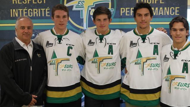 Photo hockey LHJMQ : Les Foreurs nomment leur capitaine - LHJMQ - Ligue de Hockey Junior Majeur du Qubec