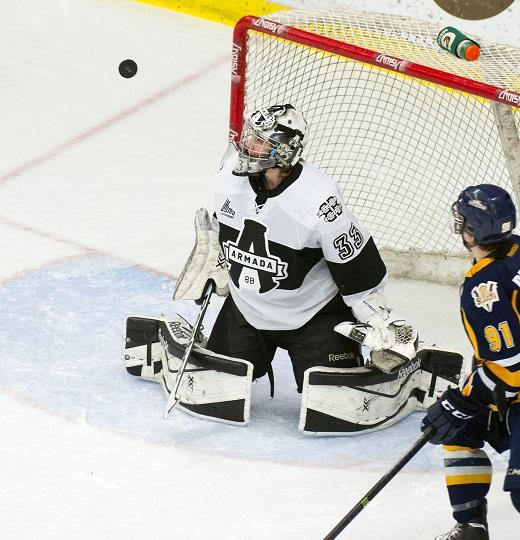 Photo hockey LHJMQ : Montembeault, joueur du mois - LHJMQ - Ligue de Hockey Junior Majeur du Qubec
