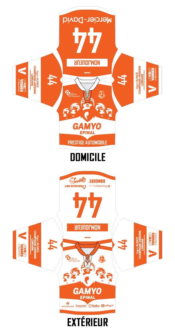 Photo hockey LM - Nouveaux maillots pour les Gamyo - Ligue Magnus : Epinal  (Les Wildcats)