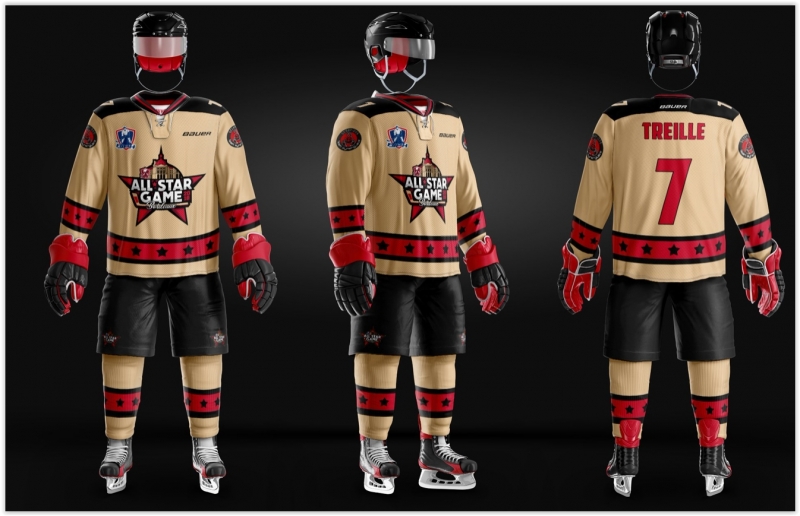 Photo hockey LM: les maillots du All-Star game - Ligue Magnus