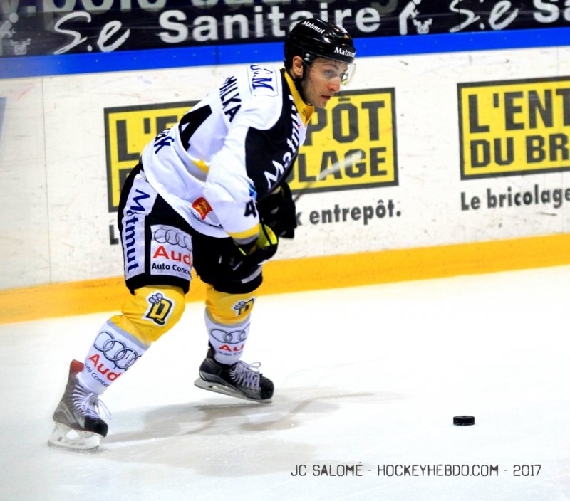 Photo hockey LM: O.Dame-Malka retrouve la Magnus - Ligue Magnus : Grenoble  (Les Brleurs de Loups)