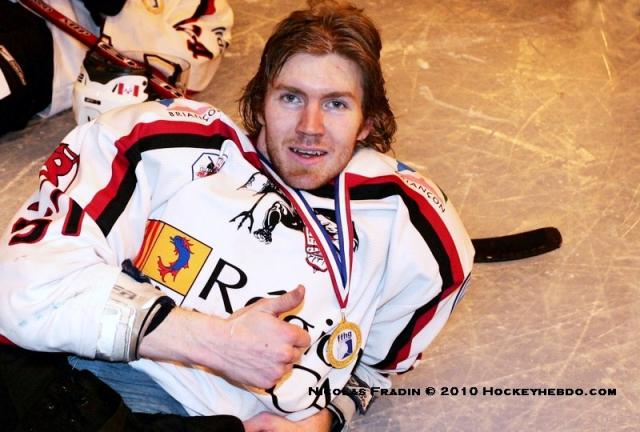 Photo hockey LM Brianon : Joni Lindlf rempile - Ligue Magnus : Brianon  (Les Diables Rouges)