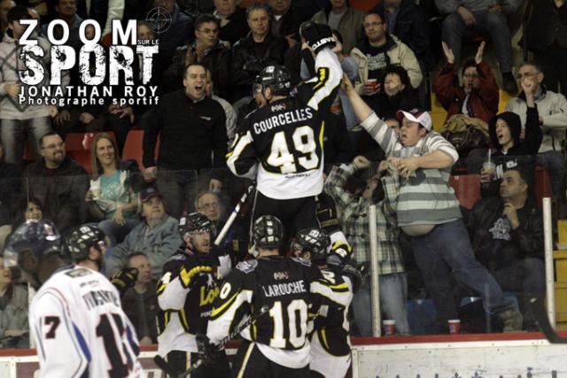 Photo hockey LNAH : Courcelles demeure  Pont-Rouge - Hockey dans le Monde