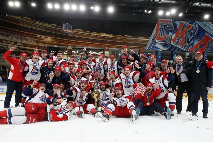Photo hockey MHL : Le Loko champion - KHL - Kontinental Hockey League