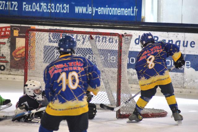 Photo hockey Mi : Villard et Lausanne s