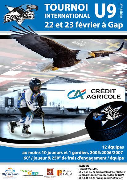 Photo hockey Mineur : Tournoi U9  Gap en fvrier - Hockey Mineur : Gap  (Les Rapaces)
