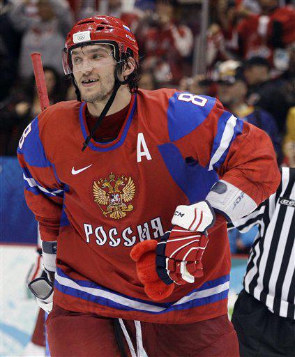 Photo hockey Mondial 13 : Et voila Ovi ! - Championnats du monde Photo hockey Mondial 13 : Et voila Ovi ! - Championnats du monde