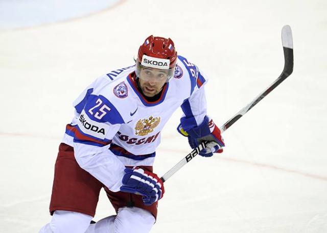 Photo hockey Mondial 15 : Premires blessures russes - Championnats du monde