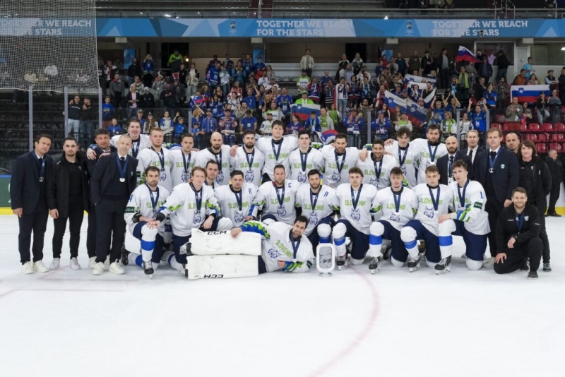 Photo hockey Mondial DI A : Hongrie et Slovnie promues - Championnats du monde