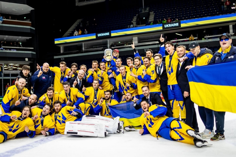 Photo hockey Mondial DI B : Slava Ukrani ! - Championnats du monde