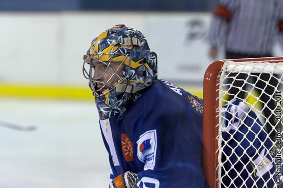 Photo hockey Montpellier: Fabrice Agnel raccroche - Division 1 : Montpellier  (Les Vipers)