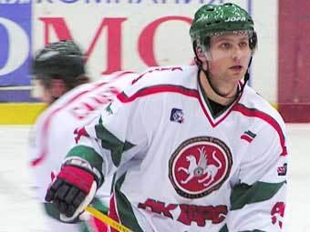 Photo hockey Morozov, capitaine de la slection russe - Championnats du monde
