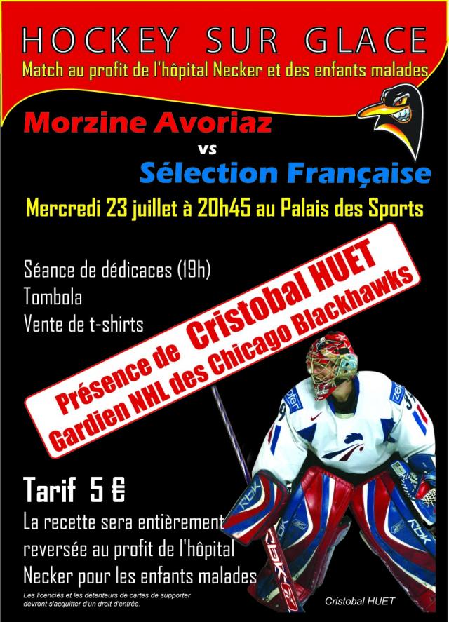 Photo hockey Morzine-Avoriaz & Cristo Huet!!!! - Ligue Magnus