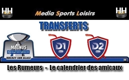 Photo hockey Mouvements dans les clubs - Transferts 2025/2026