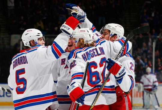 Photo hockey NHL : Aux Rangers le duel new-yorkais - NHL : National Hockey League - AHL