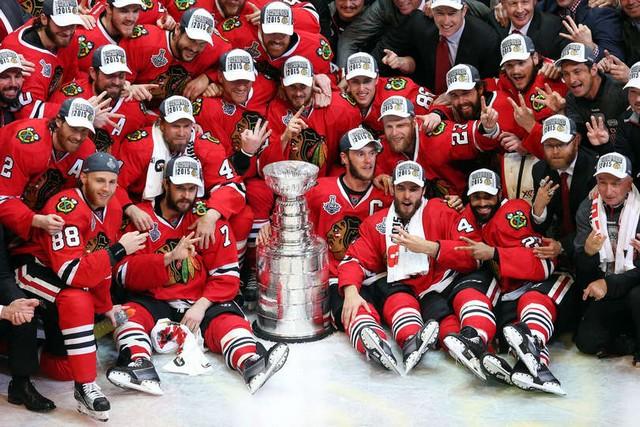 Photo hockey NHL : Chicago champion !!! - NHL : National Hockey League - AHL