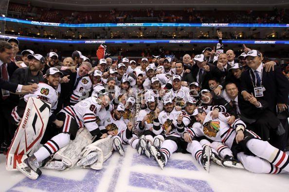 Photo hockey NHL : Chicago champion ! - NHL : National Hockey League - AHL