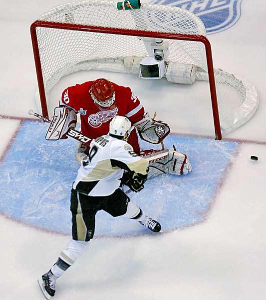 Photo hockey NHL : Detroit atomise les Penguins - NHL : National Hockey League - AHL
