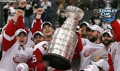 Photo hockey NHL : Detroit remporte sa 11ème Stanley Cup - NHL - National Hockey League 