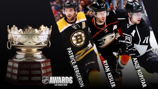 Photo hockey NHL : Finalistes du trophe Selke - NHL : National Hockey League - AHL