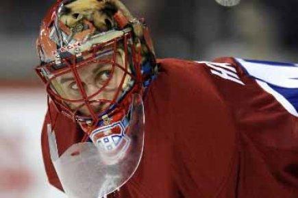 Photo hockey NHL : Halak aux Blues - NHL : National Hockey League - AHL