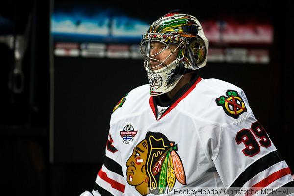 Photo hockey NHL : Huet de retour face  Dtroit - NHL : National Hockey League - AHL