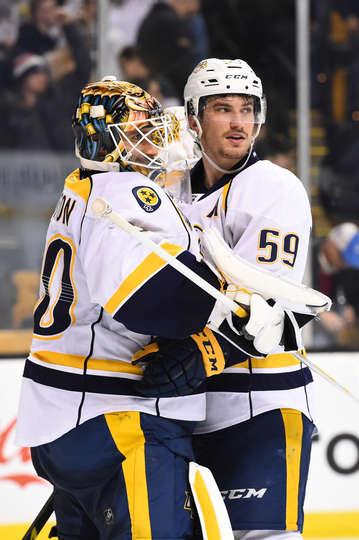 Photo hockey NHL : Josi, le grand Suisse - NHL : National Hockey League - AHL