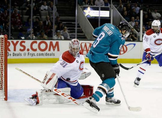 Photo hockey NHL : Montral se noie a San Jose - NHL : National Hockey League - AHL
