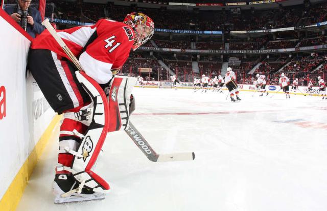 Photo hockey NHL : Ottawa soutient Craig Anderson - NHL : National Hockey League - AHL