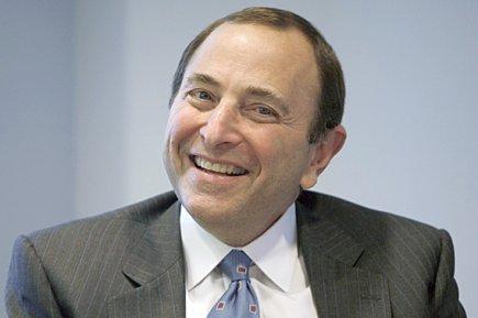 Photo hockey NHL: Bettman vs Langevin - NHL : National Hockey League - AHL
