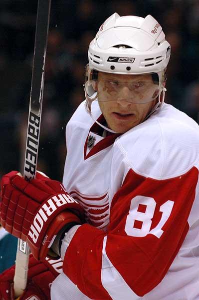 Photo hockey NHL: Detroit survole Pittsburgh - NHL : National Hockey League - AHL