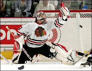 Photo hockey NHL: Les Blackhawks vainqueurs dans l