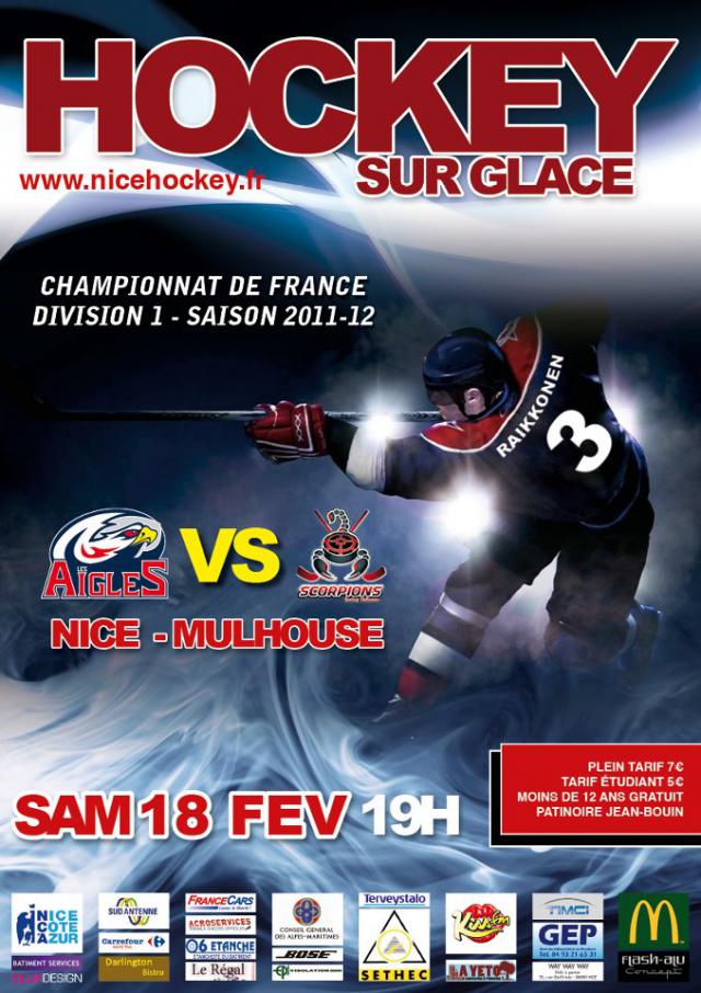 Photo hockey Nice : Un maillot collector - Division 1 : Nice (Les Aigles)