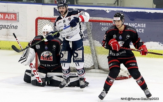 Photo hockey Nice vs Angers : Reportage photos  - Ligue Magnus