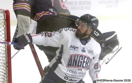 Photo hockey Nice vs Angers - Reportage photos - Ligue Magnus