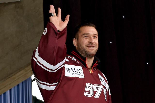 Photo hockey NLA: Goran is back ! - Suisse - National League : Genve (Genve-Servette HC)