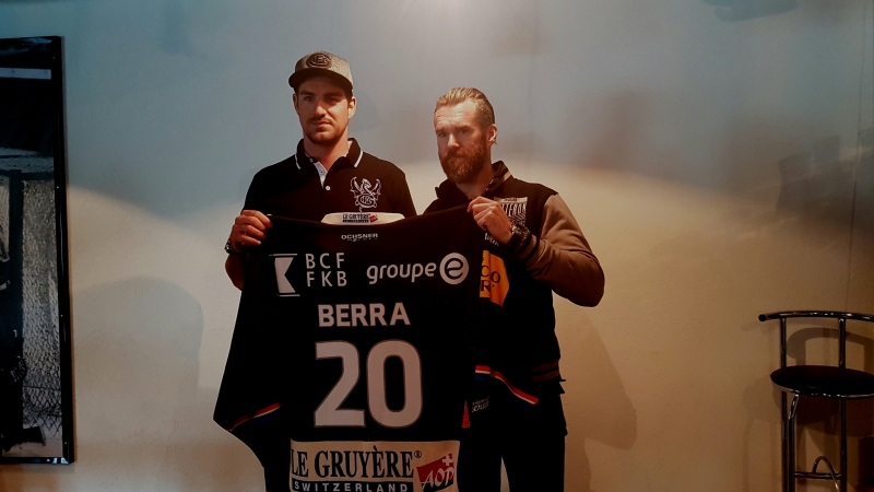 Photo hockey NLA: Reto Berra prsent - Suisse - National League : Fribourg (Fribourg-Gottron)