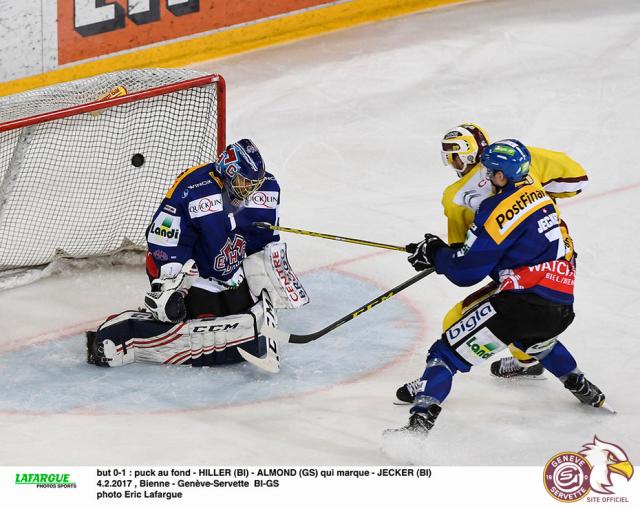 Photo hockey NLA: Retour gagnant de Bezina - Suisse - National League : Bienne (EHC Biel-Bienne)