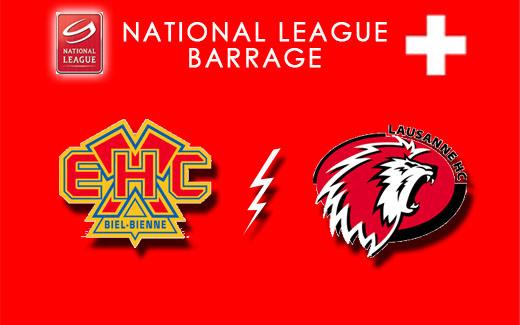 Photo hockey NLA/NLB: Barrage match 6 - Suisse - National League
