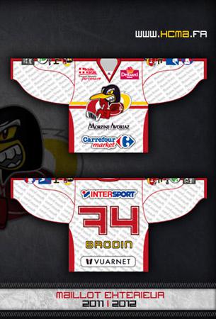 Photo hockey Nouvelle vitrine et maillot au HCMA - Ligue Magnus : Morzine-Avoriaz (Les Pingouins)