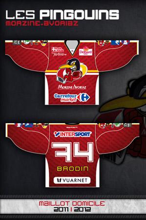 Photo hockey Nouvelle vitrine et maillot au HCMA - Ligue Magnus : Morzine-Avoriaz (Les Pingouins)