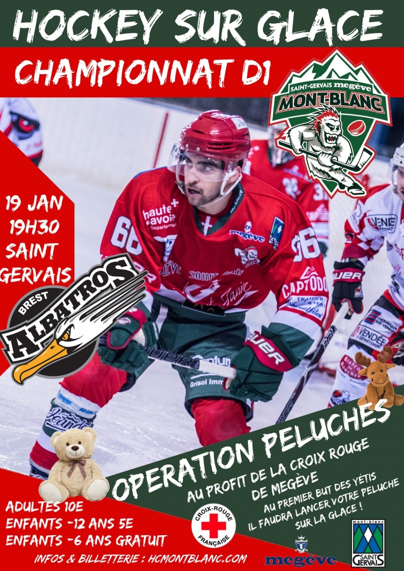 Photo hockey Opration Peluches pour les Ytis - Division 1 : Mont-Blanc (Les Yetis)