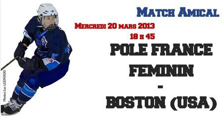 Photo hockey Ple Fm. Boston  Chambry - Hockey fminin