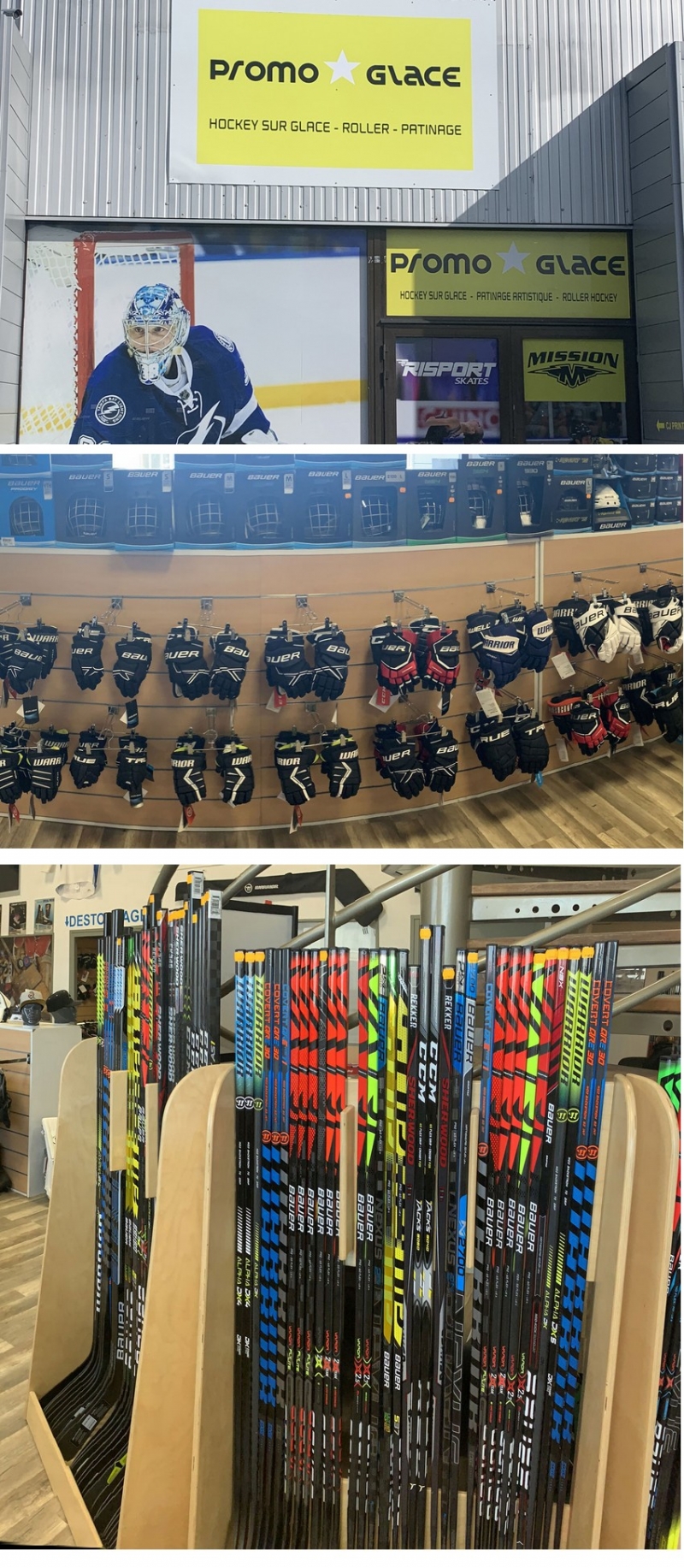 Photo hockey PROMOGLACE - Nvlle Boutique  REIMS - Ligue Magnus