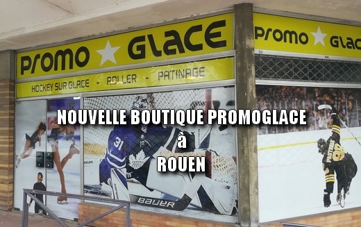 Photo hockey PROMOGLACE - Nvlle Boutique  Rouen - Ligue Magnus