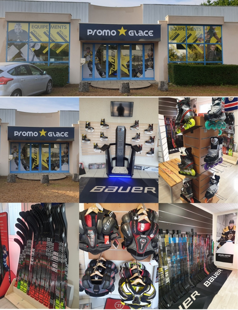 Photo hockey PROMOGLACE - Nvlle Boutique  TOURS - Ligue Magnus
