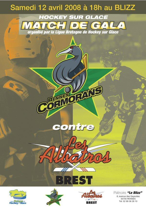 Photo hockey Rennes - Brest : Match de gala - Hockey en France